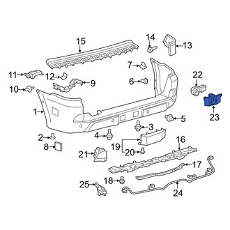 Lexus OE - Rear Parking Aid Sensor Housing