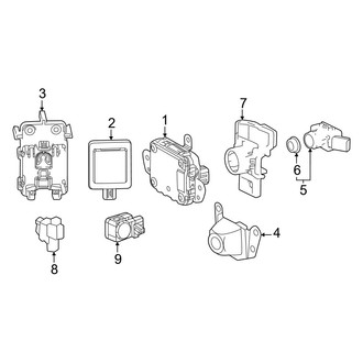 Lexus OE - Front Bumper & Grille - Electrical Components