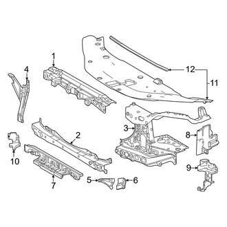 Lexus OE - Radiator Support