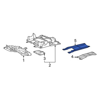Lexus OE - Front Powertrain Skid Plate