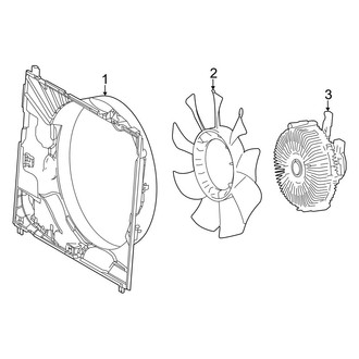 Lexus OE - Cooling Fan (F Sport Handling / Luxury / Premium)