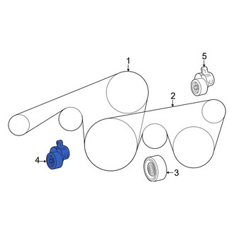 Lexus OE - Accessory Drive Belt Tensioner Assembly