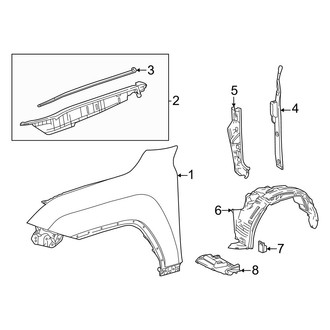 Lexus OE - Fender & Components