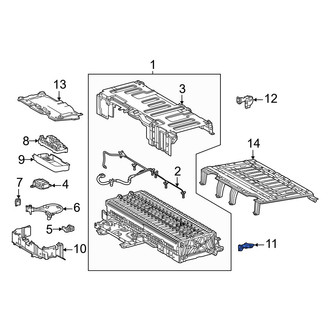 Lexus OE - Drive Motor Battery Pack Bracket
