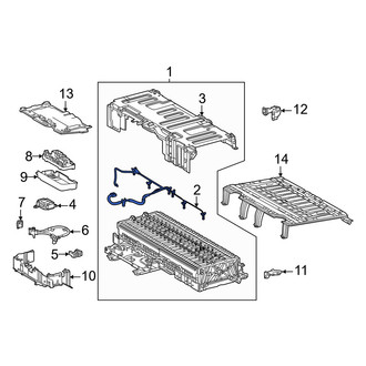 Lexus OE - Drive Motor Battery Pack Temperature Sensor