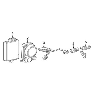 Lexus OE - Electrical - Alarm System (Base / F Sport Handling / Luxury / Premium / Ultra Luxury)