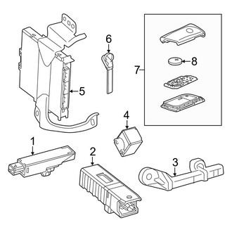 Lexus OE - Electrical - Keyless Entry Components