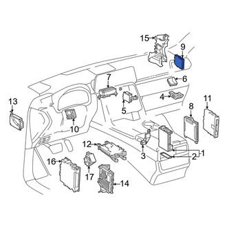 Lexus OE - GPS Navigation Control Module