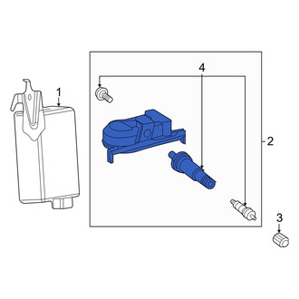 Lexus OE - Tire Pressure Monitoring System (TPMS) Sensor