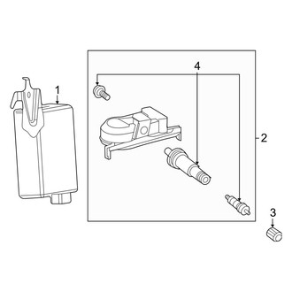 Lexus OE - Electrical - Tire Pressure Monitor Components