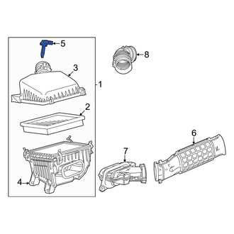 Lexus OE - Mass Air Flow Sensor