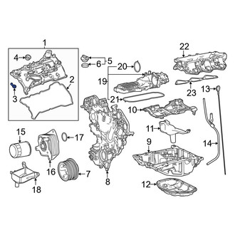 Lexus OE - Engine Valve Cover Bolt O-Ring