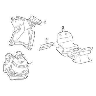 Lexus OE - Engine & Transmission Mounting