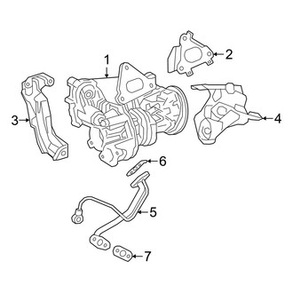Lexus OE - Engine - Turbocharger & Components (Base / F Sport / Luxury / Premium / Ultra Luxury)