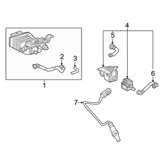 Lexus OE - Emission System - Emission Components