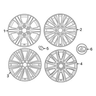 Lexus OE - Wheels (Luxury / Premium)
