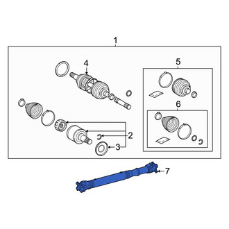 Lexus OE - Front Drive Shaft