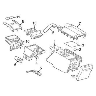 Lexus OE - Rear Console (Ultra Luxury)