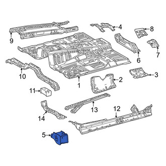 Lexus OE - Front Left Floor Extension