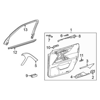 Lexus OE - Front Door - Interior Trim