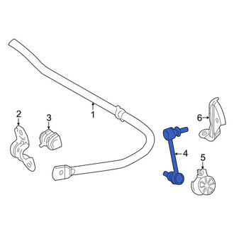 Lexus OE - Rear Left Suspension Stabilizer Bar Link