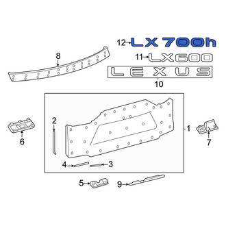 Lexus OE - Rear Hatch Emblem
