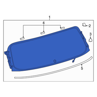Lexus OE - Rear Liftgate Glass