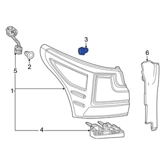 Lexus OE - Tail Light Clip