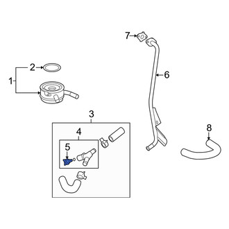 Lexus OE - Radiator Drain Plug