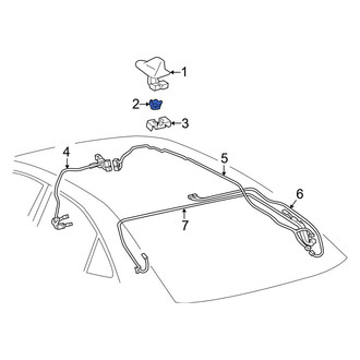 Lexus OE - Radio Antenna Mast Nut