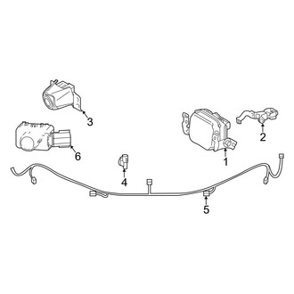 Lexus OE - Front Bumper - Electrical Components (F Sport)