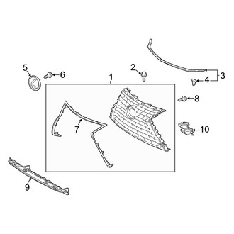 Lexus OE - Grille & Components (Base)