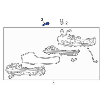Lexus OE - Bumper Cover Screw