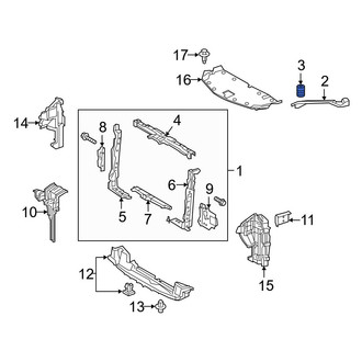 Lexus OE - Front Hood Stop Buffer