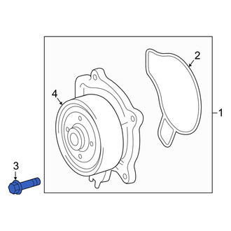 Lexus OE - Engine Water Pump Bolt