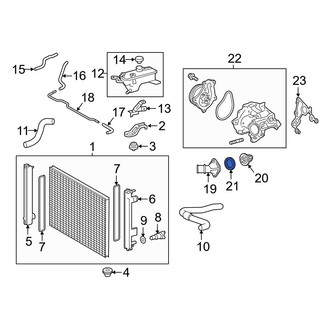 Lexus OE - Engine Coolant Thermostat Gasket