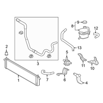 Lexus OE - Inverter Cooling Components
