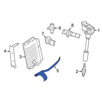 Lexus OE - Upper Engine Control Module (ECM) Bracket