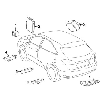 Lexus OE - Electrical - Keyless Entry Components