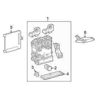 Lexus OE - Electrical - Fuse & Relay (Cabin Compartment)