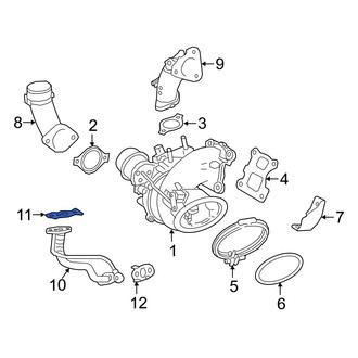 Lexus OE - Turbocharger Oil Line Gasket