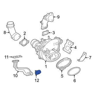 Lexus OE - Turbocharger Oil Line Gasket