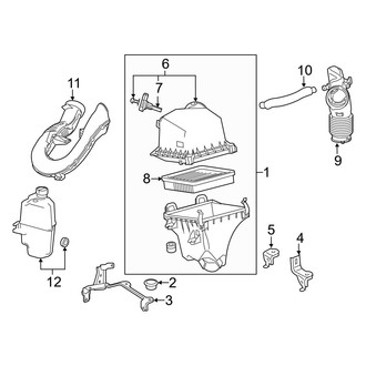 Lexus OE - Engine / Transaxle - Air Intake