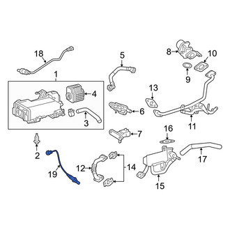 Lexus OE - Rear Oxygen Sensor