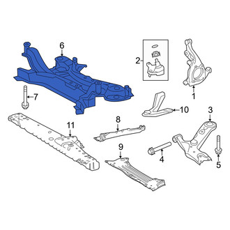 Lexus OE - Front Suspension Subframe Crossmember
