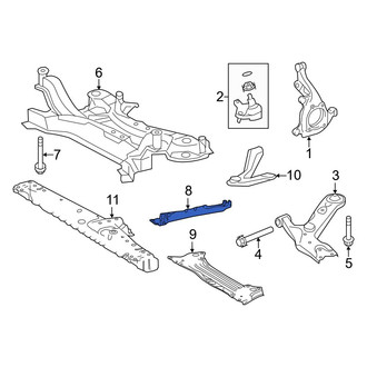 Lexus OE - Front Left Suspension Crossmember Reinforcement