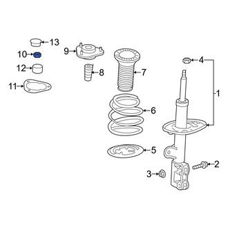 Lexus OE - Suspension Strut Mount Nut