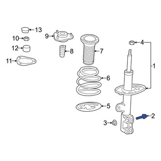 Lexus OE - Suspension Strut Bolt