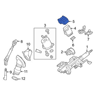 Lexus OE - Steering Column Control Module Insulator