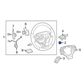 Lexus OE - Steering Wheel Nut